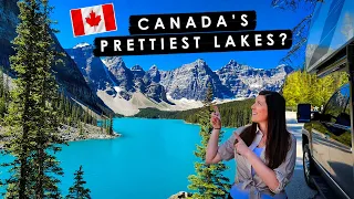 The ULTIMATE Canadian Truck Camping Adventure | Lake Louise & Moraine Lake in ONE DAY