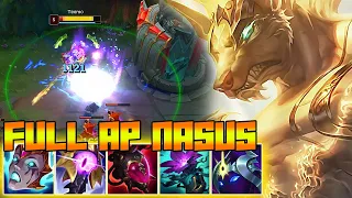 AP NASUS DELETES YOUR HP EITH ONE SPELL