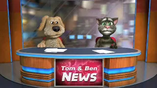 Talking Tom and Ben News singing Astronaut In The Ocean