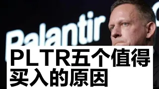 美股 PLTR palantir 值得买入的5个理由！#Saas#palantir#PLTR#美股分析 #林哥说美股