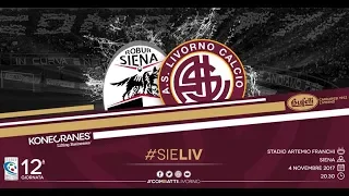 Robur Siena - Livorno // 1-2 // Serie C 2017-18