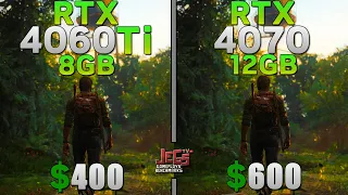 RTX 4060 Ti vs RTX 4070 - Tested in 15 games