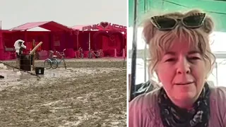 How stranded Burning Man festival attendee is coping with flood aftermath as more rain expected