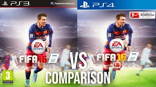 FIFA 16 PS3 Vs PS4