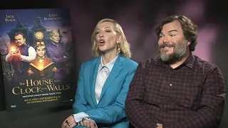 Cate Blanchett and Jack Black talk "The House With A Clock In Its Walls"