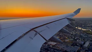 [4K] – Awesome Newark Sunset Landing – Lufthansa – Airbus A340-600 – EWR – D-AIHT – SCS 1158