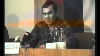 1992 год. Полоумный российский генерал Лебедь о молдавских фашистах