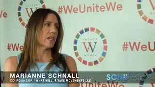 Decade Of Women | Marianne Schnall | Co-founder | What Will It Take Movements | #WeUniteWe