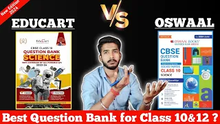 Oswaal vs Educart Class 10&12 Board Exam 2024 | Comparison of Oswaal vs Educart | Which book is best