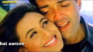 Pyar Tu Dil Tu | Bichhoo 2000 | (karaoke no vocal cewek) Lyrics | Bobby Deol, Rani Mukerji @