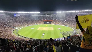 Fans singing Vande Mataram at Narendra Modi Stadium #goosebumps