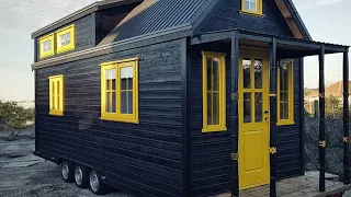 ДОМ на КОЛЕСАХ обзор моделей  Tiny House (4K)