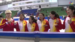 DAILY VIDEO REPORTS: Day 8 Curling Women Final with Interviews