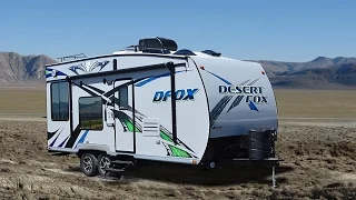 Quick Tour Of the New Desert Fox 21SW Toy Hauler