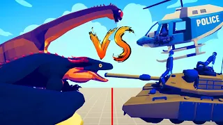 WAR MACHINERY TEAM vs ANIMAL TEAM | TABS - Totally Accurate Battle Simulator