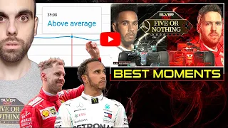 Top 5 Peaks in Silver vs Red F1 2018 | Sebastian Vettel vs Lewis Hamilton Documentary