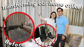 TRANFORMING OUR HOME OFFICE! | RICHARD YAP