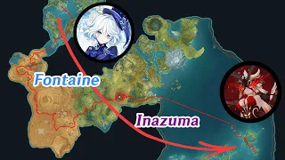 Furina travels from her home to Inazuma to beat the SH%T out of Signora