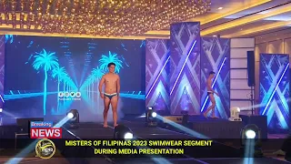 MISTERS OF FILIPINAS 2023 SWIMWEAR SEGMENT DURING MEDIA PRESENTATION