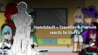 ||Mondstadt reacts to Kaeya|| Genshin Impact || GC || Kaeya Angst|| 2/2 ||