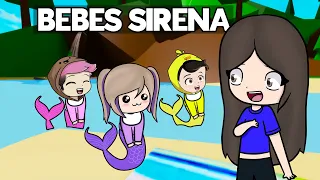 Melina Adopta Bebés Sirena en Brookhaven Roblox