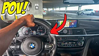 POV Drive In A BMW 440i With A Twist...