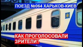 Поезд 064 Харьков-Киев. Как проголосовали зрители?