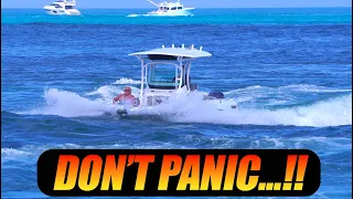 DON'T PANIC, JUST HAULOVER WAVES!! BOAT SHOW