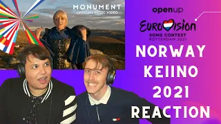 KEiiNO - Monument (REACTION) | MGP 2021 | NORWAY 🇳🇴