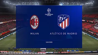 FIFA 22 | AC MILAN vs ATLÉTICO MADRID | UEFA Champions League | - PC