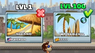 REAL LIFE TIME LIMIT 🤔 6 EASY to HARD Custom Map Challenges 😎 | Hill Climb Racing 2