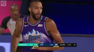 Rudy Gobert Full Play vs Memphis Grizzlies | 08/05/20 | Smart Highlights