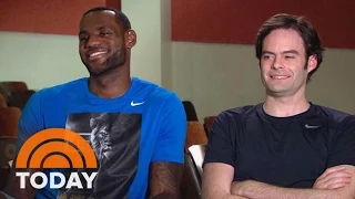 LeBron James On Giving Comedy A Shot With Bill Hader | TODAY