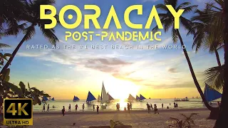 4K Walking Tour: Boracay, Philippines | Post-pandemic | BEST BEACH IN THE WORLD