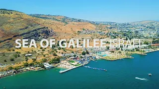 הכינרת. טבריה | Israel. Sea of Galilee|  Tiberias from drone