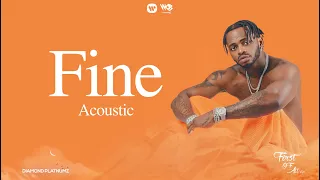 Diamond Platnumz - Fine Acoustic (Lyric Video)