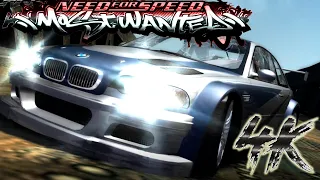 NEED FOR SPEED MOST WANTED (2005)  (PC) 4K 60FPS WALKTHROUGH/LONGPLAY