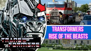 Fotos y Videos del set de Transformers 7 Rise of the Beasts