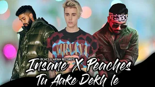 Insane X Peaches X Tu Aake Dekhle | No Copyright Songs | Aryan Record's | Deep house  | AP Dhillon |