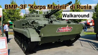 Walkaround - Lihat BMP-3F "Korps Marinir" di Tanah Rusia