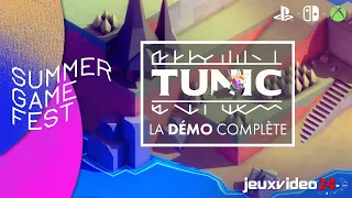 TUNIC - La Démo Complète - Xbox Summer Game Fest Demo (4K Gameplay)