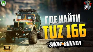 WHERE TO FIND THE TUZ 166 SNOWRUNNER
