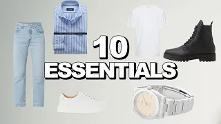 10 ESSENTIALS die jeder Mann im Kleiderschrank haben sollte | Kosta Williams