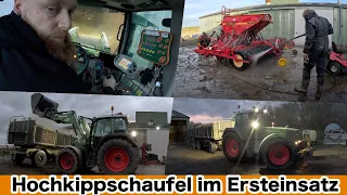 FarmVLOG#900 - Wie gut funktioniert die Hochkippschaufel am Fendt