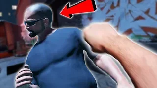 pummeling thugs in this ALLEY fight VR simulator - DRUNKN BAR FIGHT VR
