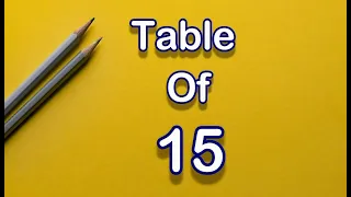 Multiplication Tables 11 to 15 | Mathematical tables For Children | Preschool Learning For LKG UKG