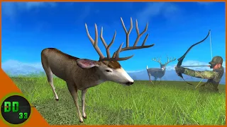 Recurve Hunting MONSTER BUCKS! Hunting Unlimited