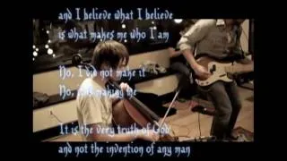 Creed by Brandon Heath & Third Day w/lyrics & Scriptures