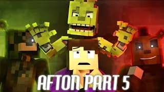 "REPLAY Your NIGHTMARE" FNAF Minecraft Music Video | Afton-Part 5 | 3A Display ( перевод на русском)