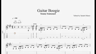 Guitar Boogie TAB PDF - Tommy Emmanuel  - Guitar Pro